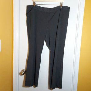 Gray Wide Leg Dress Pants - Size 20 Plus Petites